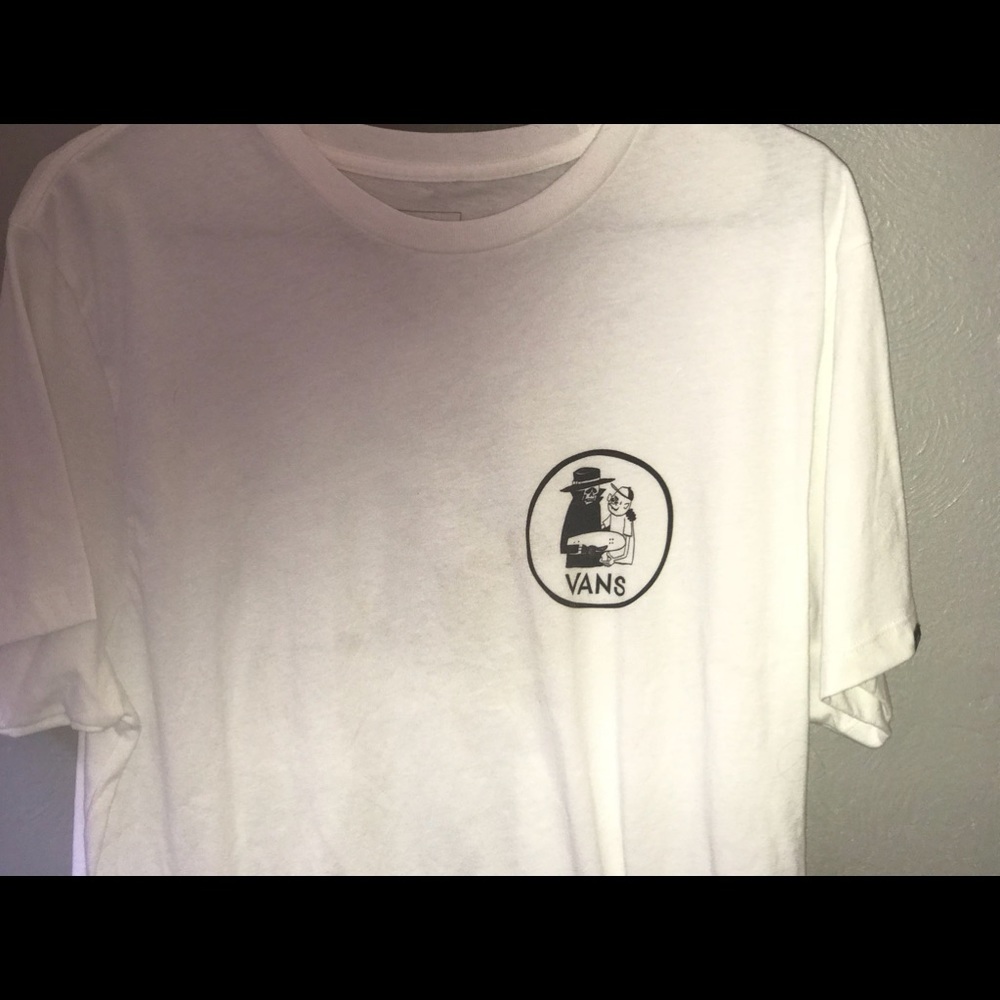 White vans shirt